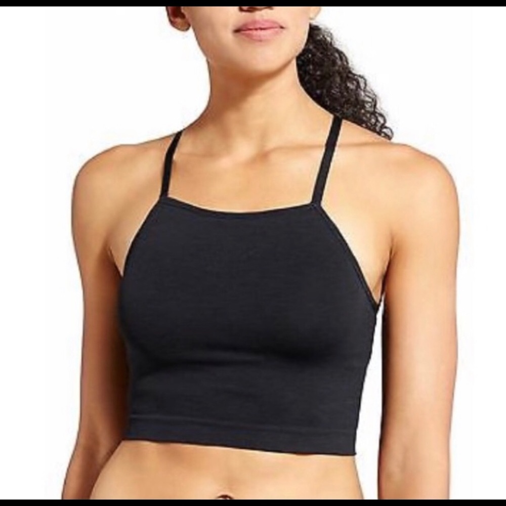Athleta Eagle Pose Cropped Bralette, M